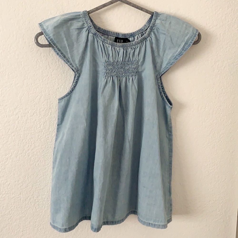 Gap Girls Denim Top